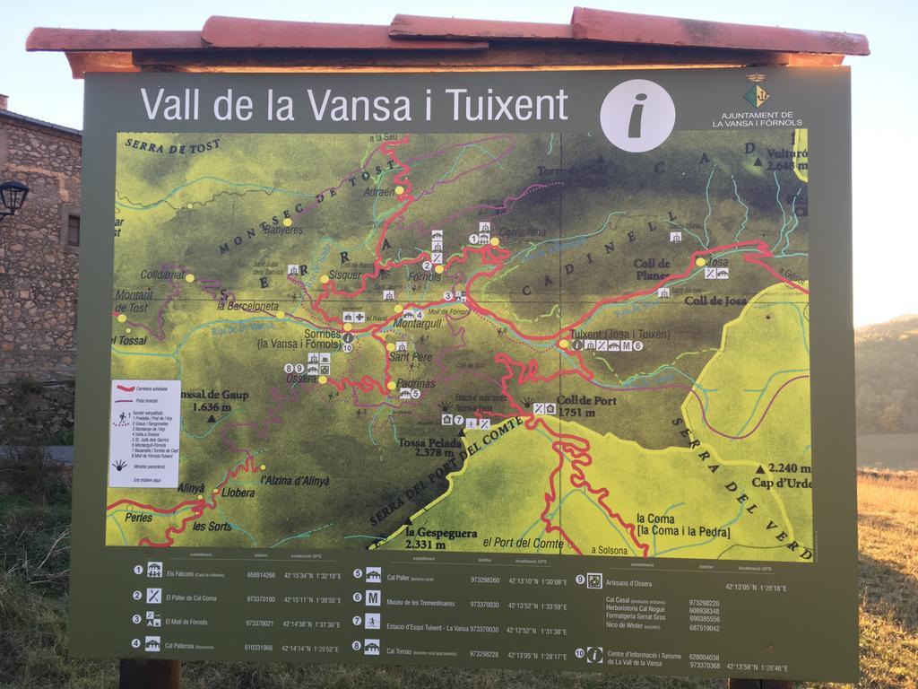 Apartaments Cal Climent Fornols Exteriör bild